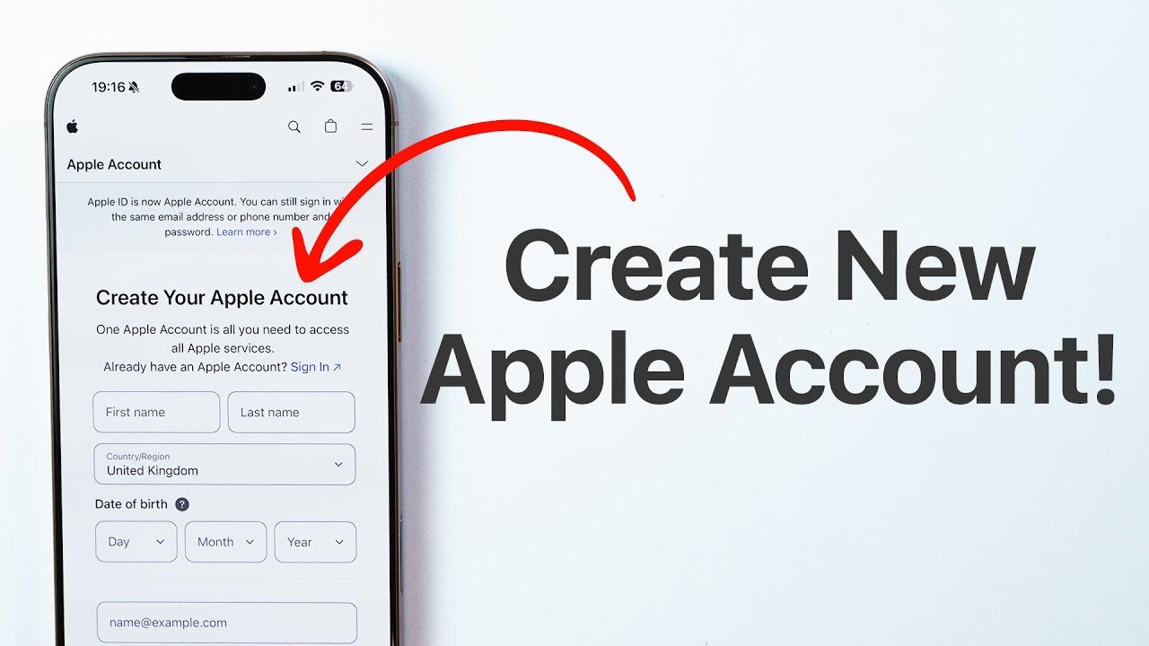 How to Create a New Apple ID?