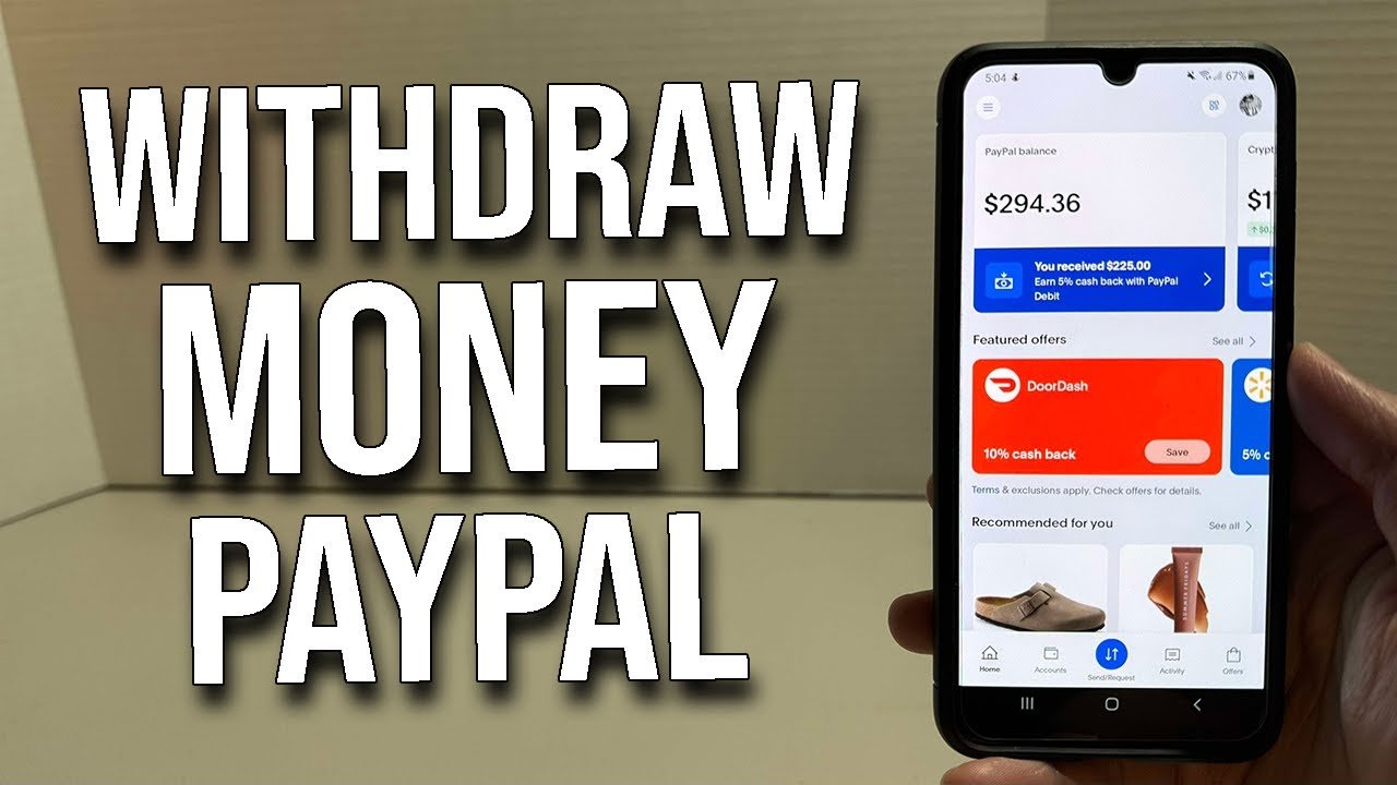 How to Withdraw Money from Paypal?