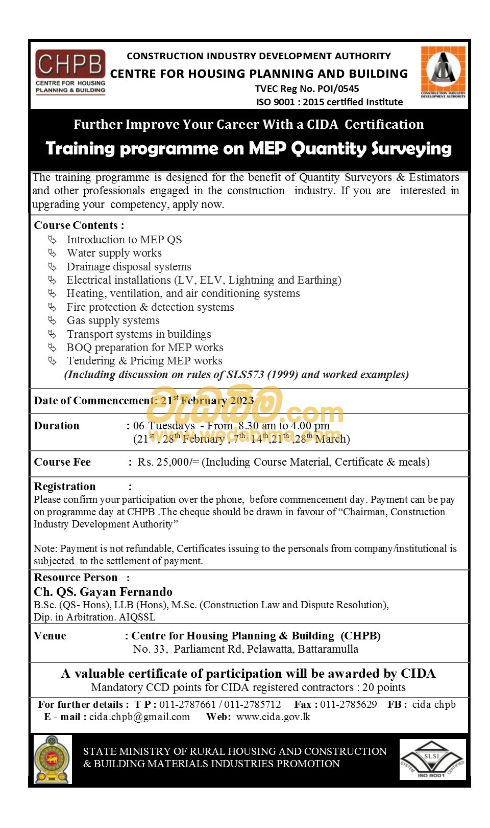 Job vacancy post on 2023-01-31