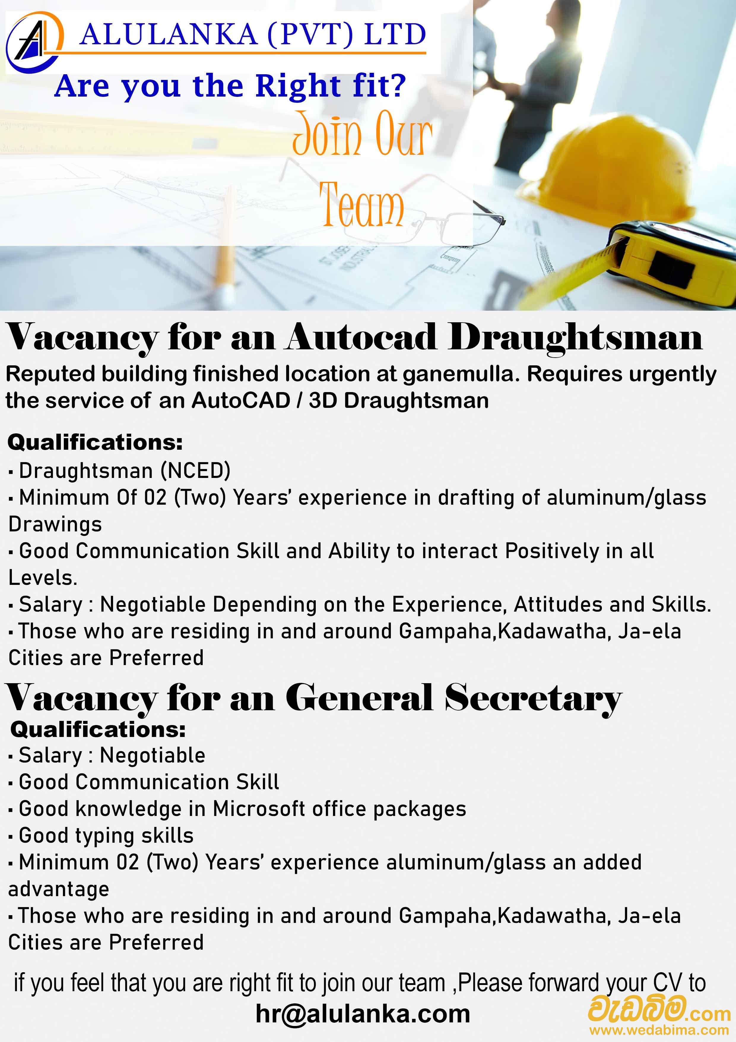 Job vacancy post on 2020-01-23