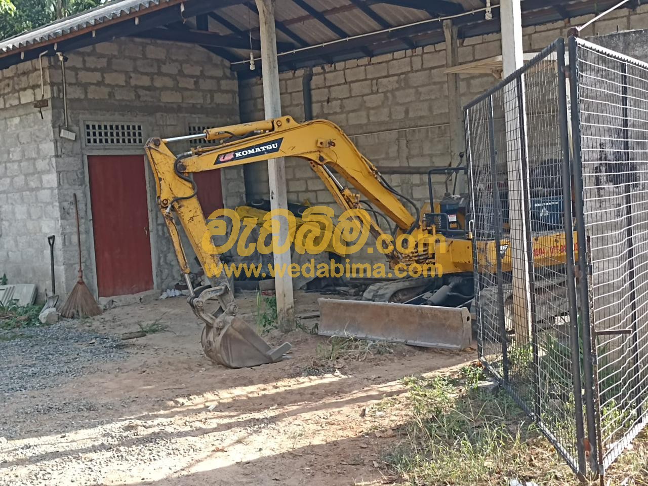 Excavator for hire Gampaha