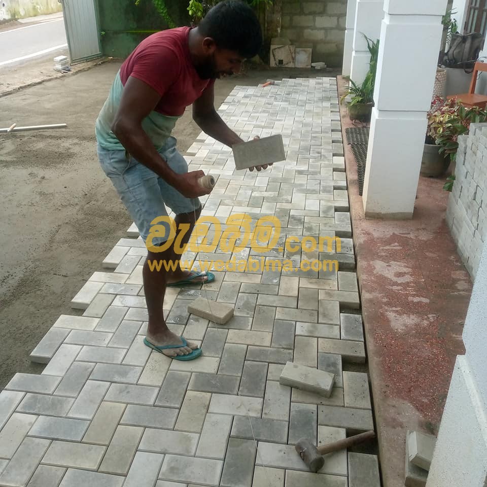 Cover image for interlock paving contractors in Colombo
