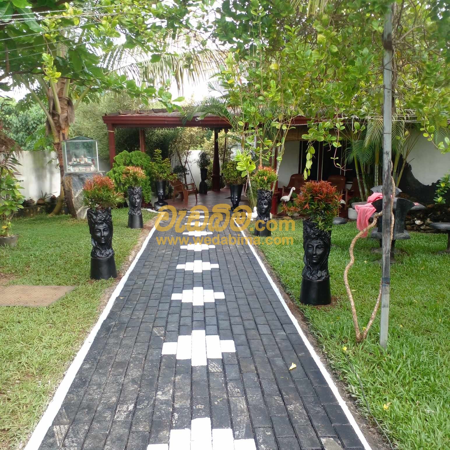 Cover image for interlock paving and Garden designers Sri Lanka