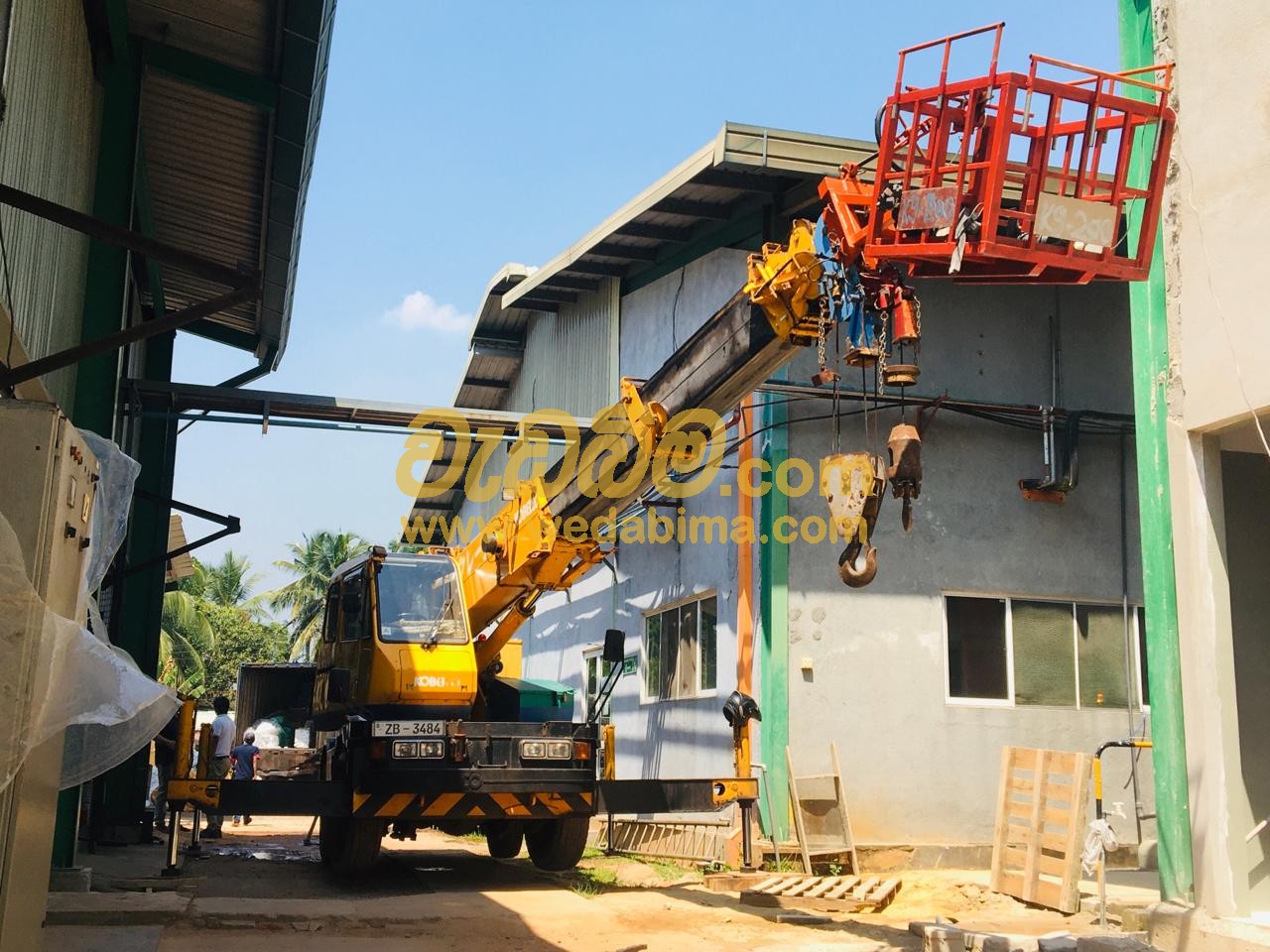 Bucket Cranes for Rent in Colombo Sri Lanka