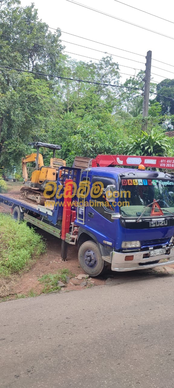 Boom Truck for hire Colombo