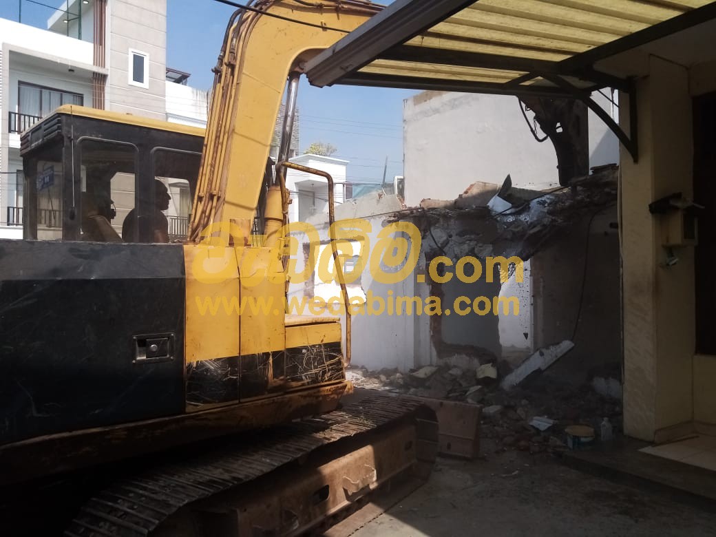 Demolition Contractors Price In Colombo