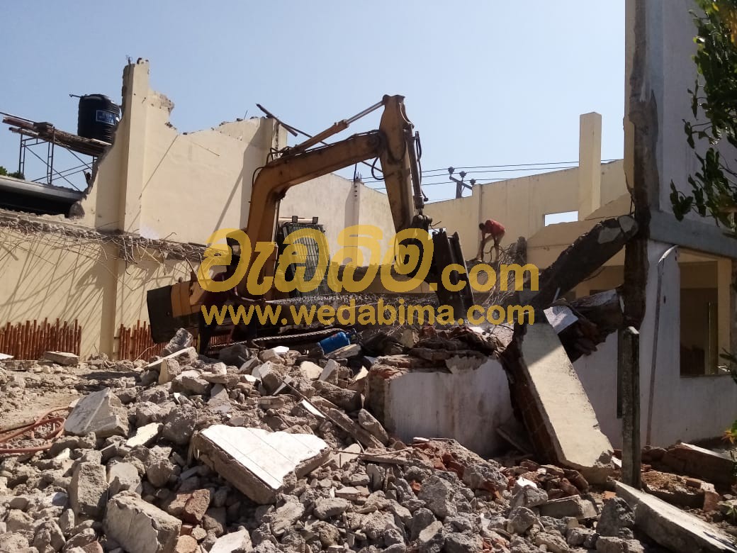 Demolition Services In Sri Lanka