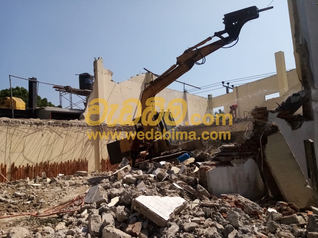 Demolition Services Price In Colombo