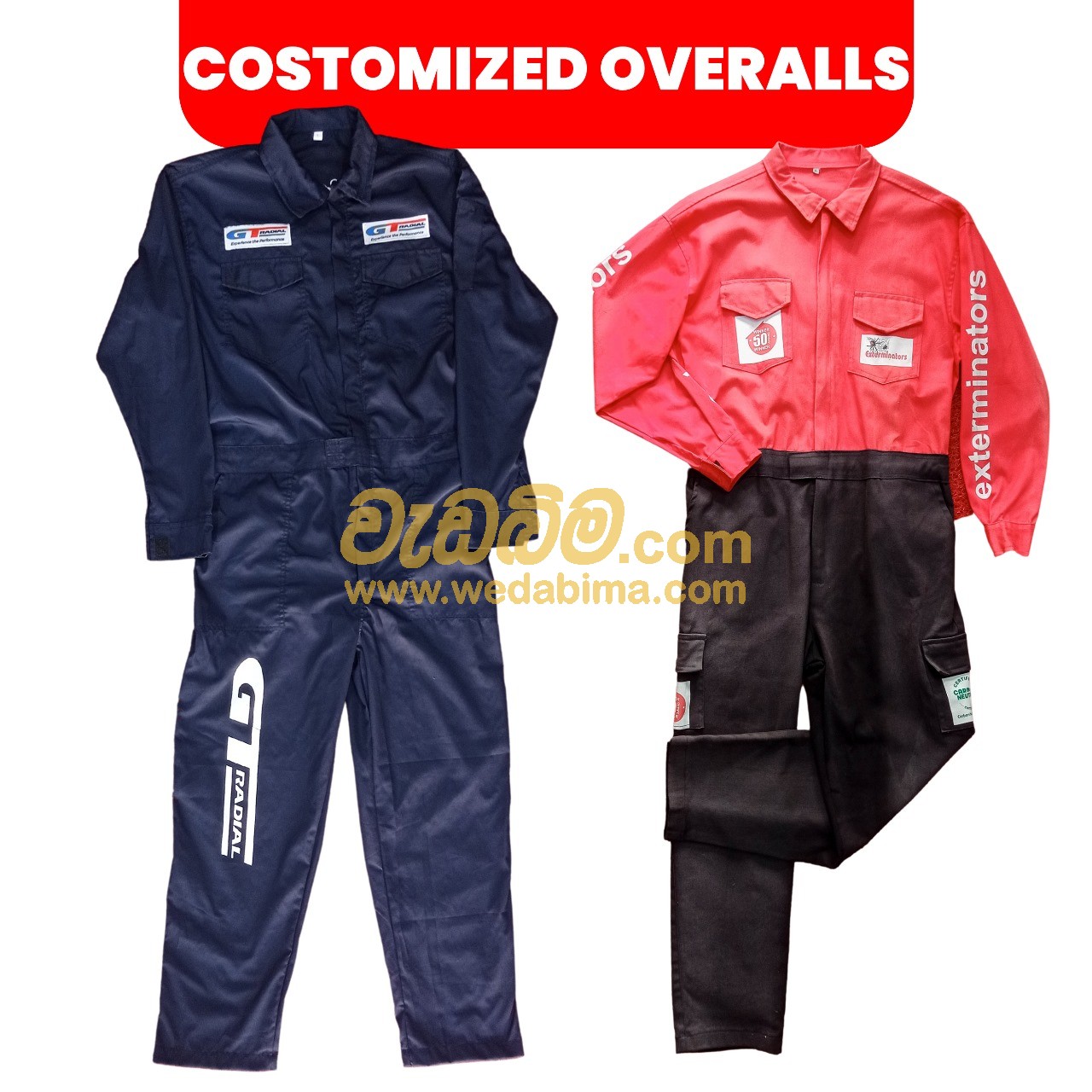 Overall Uniforms for Men