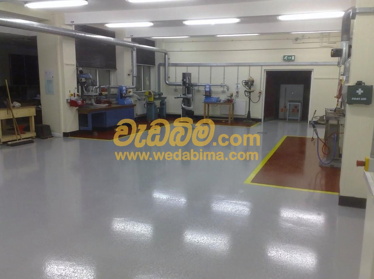 Epoxy Industrial Flooring Price Colombo