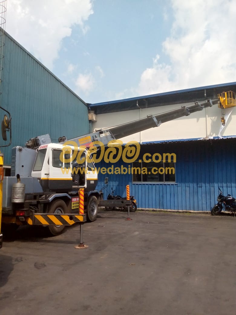 5 ton Crane Hire In Sri lanka