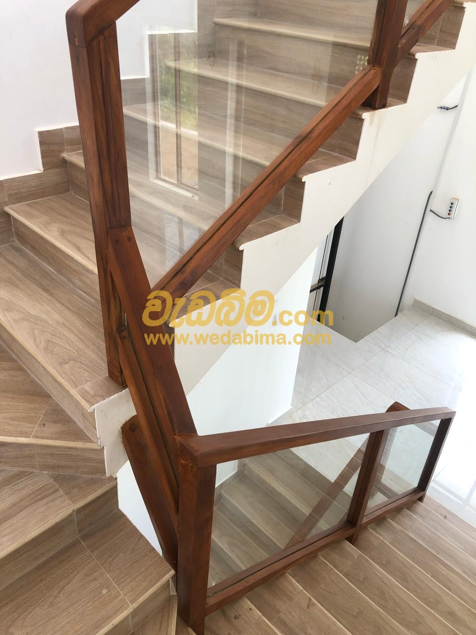Glass Staircase contractors in ragama