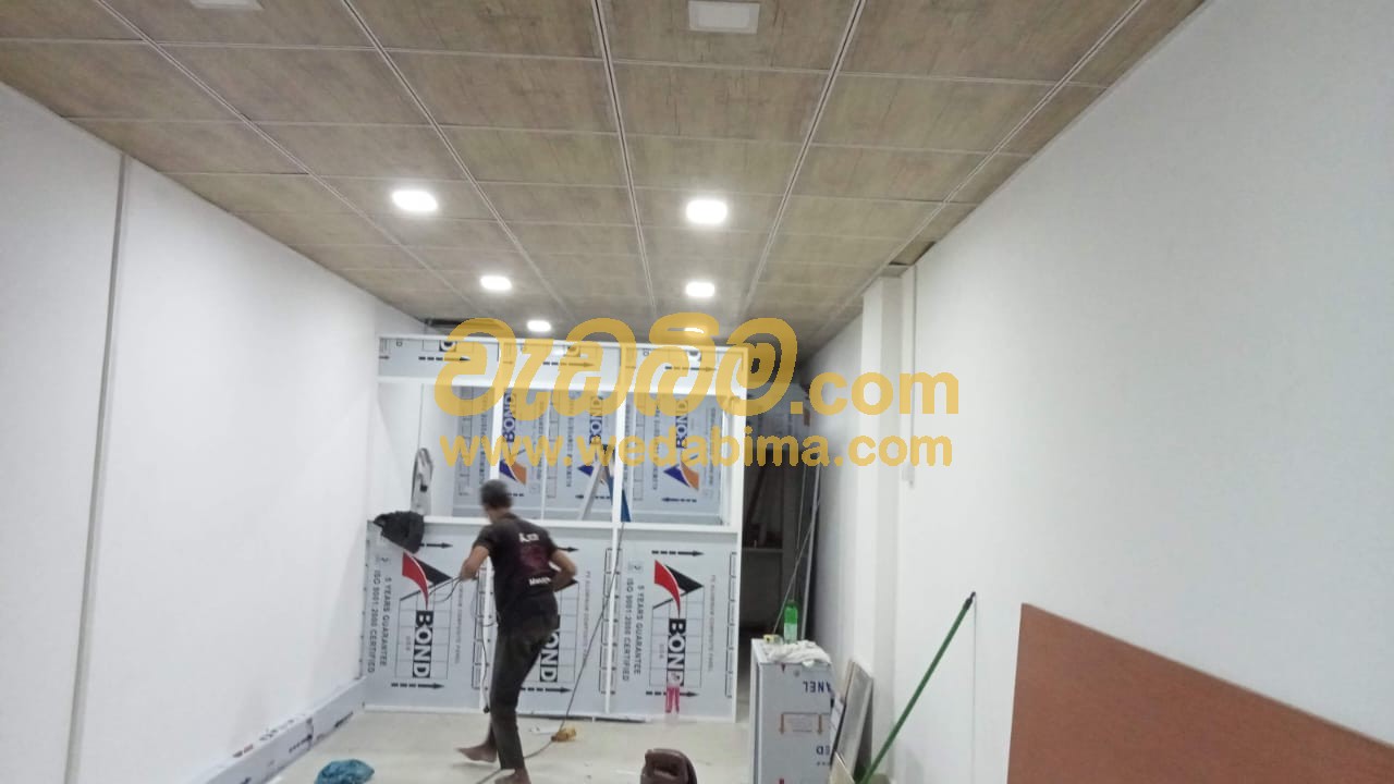 aluminium partition work Price in Colombo