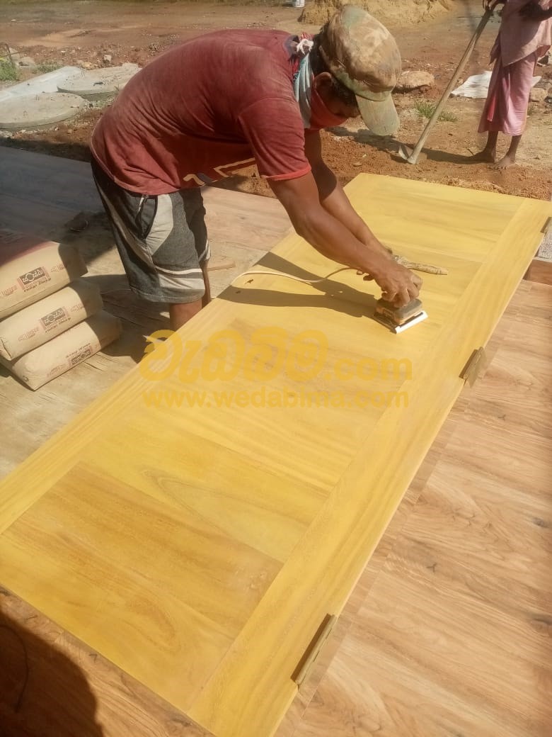 Wooden Door Design in Sri Lanka