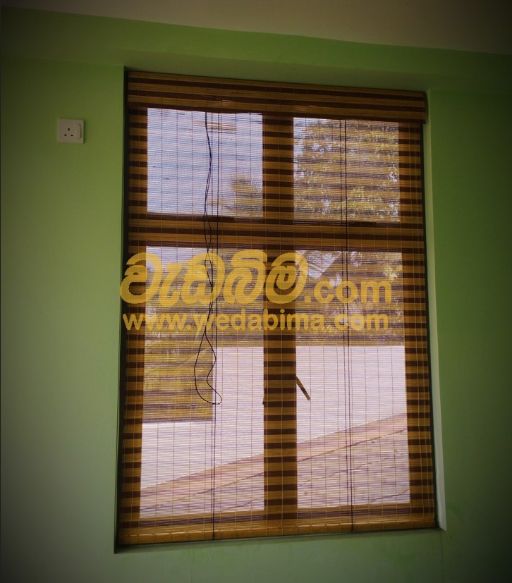 Indoor cane blinds Price Kaluthara