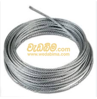 Wire rope galvanized