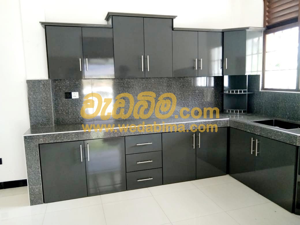 Aluminium Kitchen Pantry Cupboard Designers in srilanka