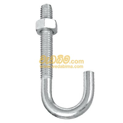 Hot Dip Galvanized J Bolt sale price in srilanka