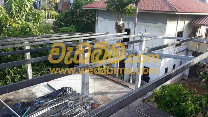 Cover image for Steel Roofing Contractors price in Bandaragama