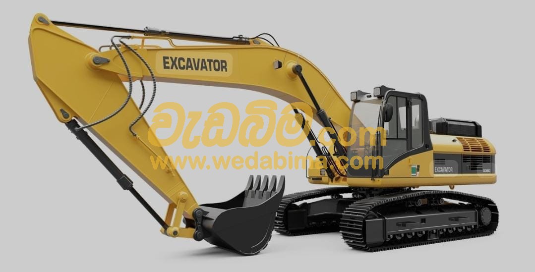 excavator for rent in Colombo