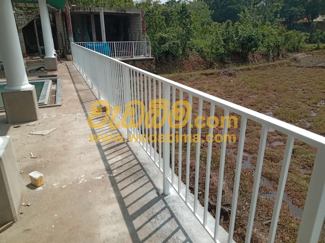 Cover image for Steel hand railing design in Matara