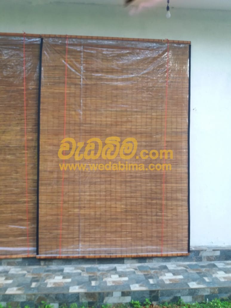 Cover image for Water Based Bamboo Blinds for sale Bandaragama