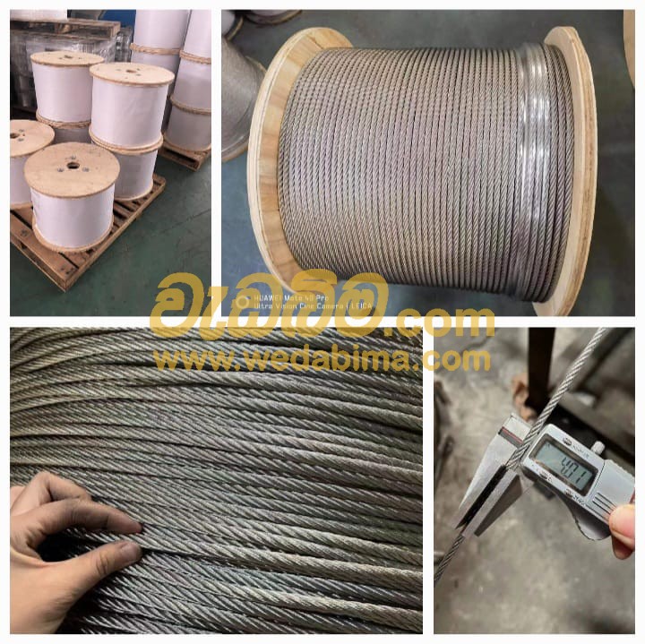 Cover image for 4mm 304 Non Magnetic Stainless Steel cable