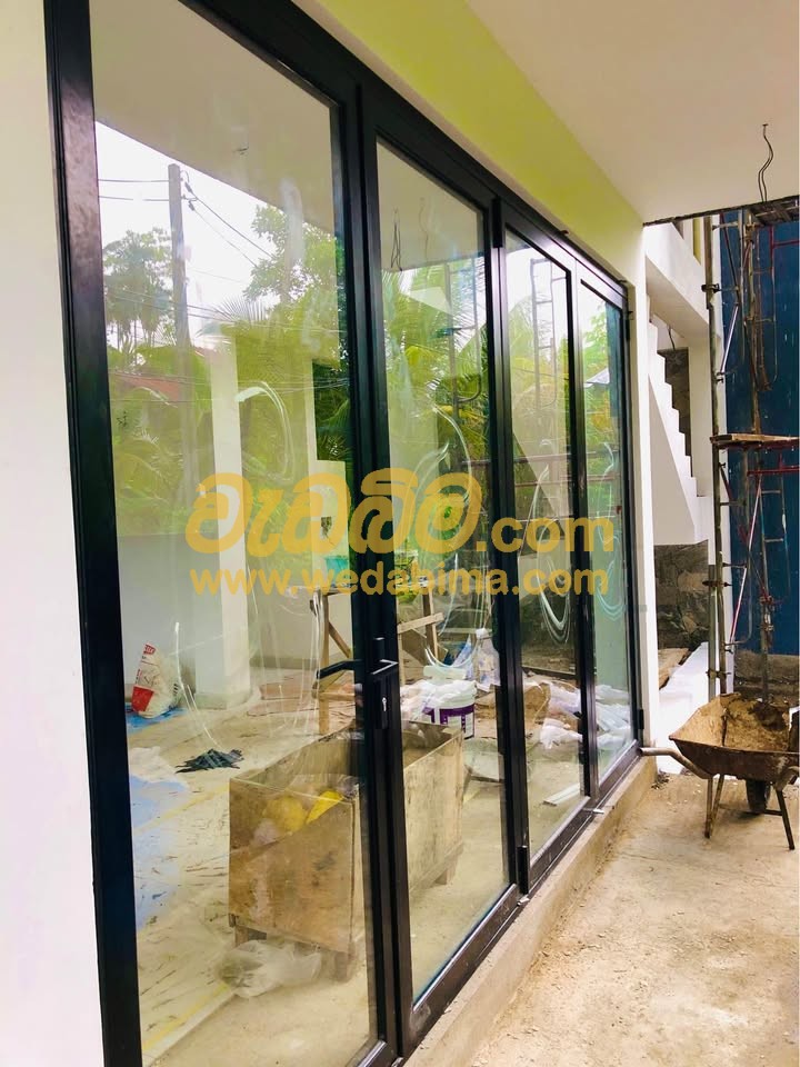 Aluminium folding doors Piliyandala