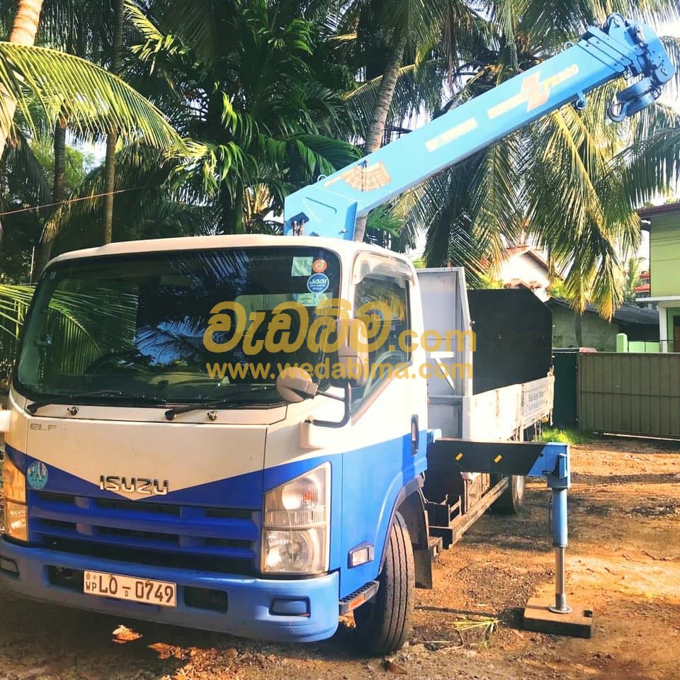 Cover image for Boom Truck for Rent in Sri Lanka