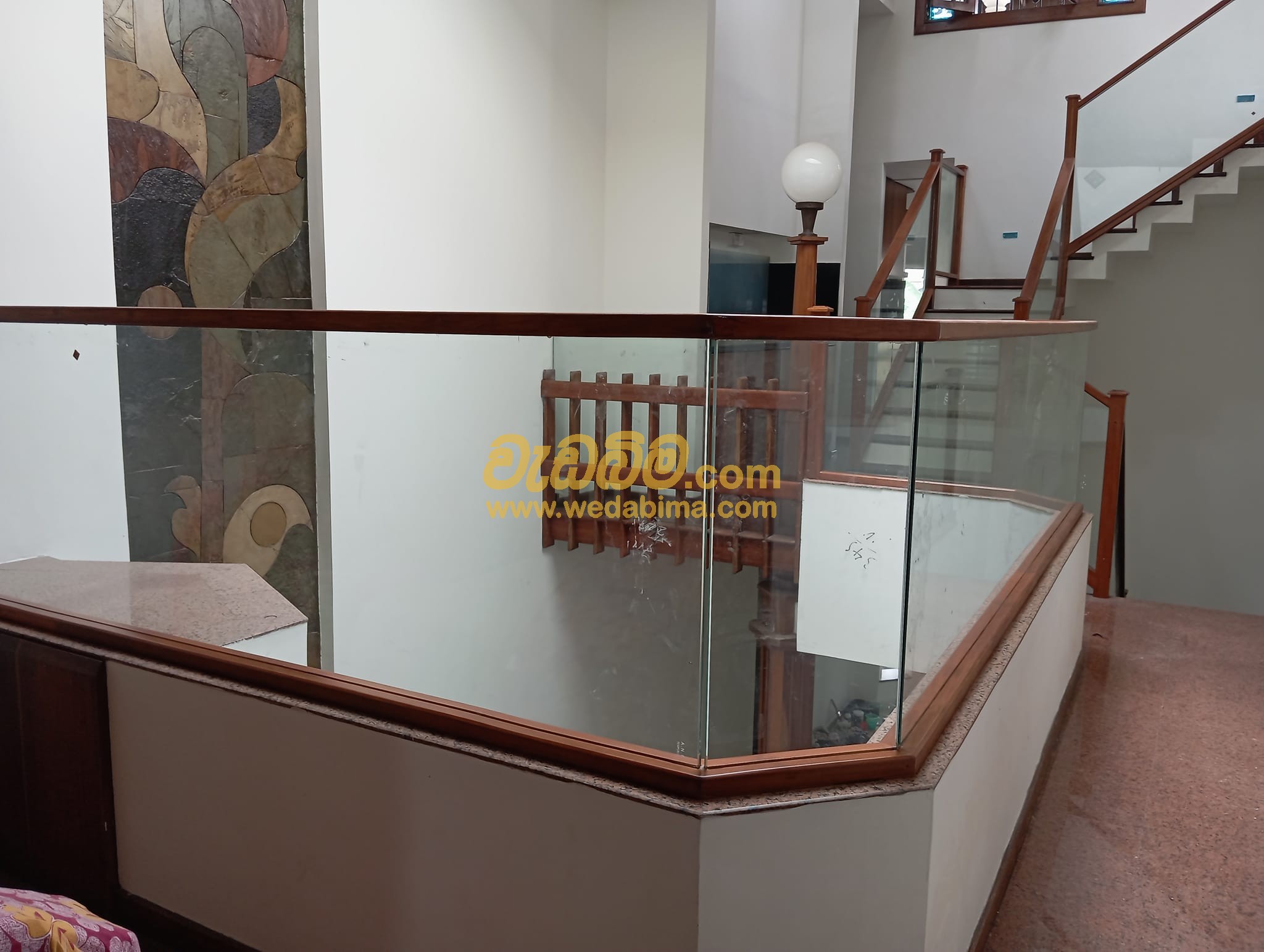 Cover image for Tempered Glass Staircase Railing - Gampaha