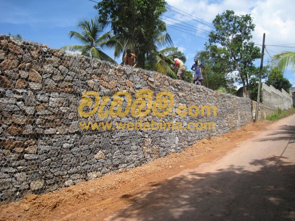 gabion wall design price in Piliyandala