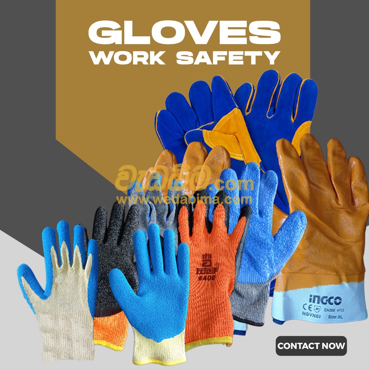 Cover image for Cotton Safety Gloves Suppliers in Maharagama