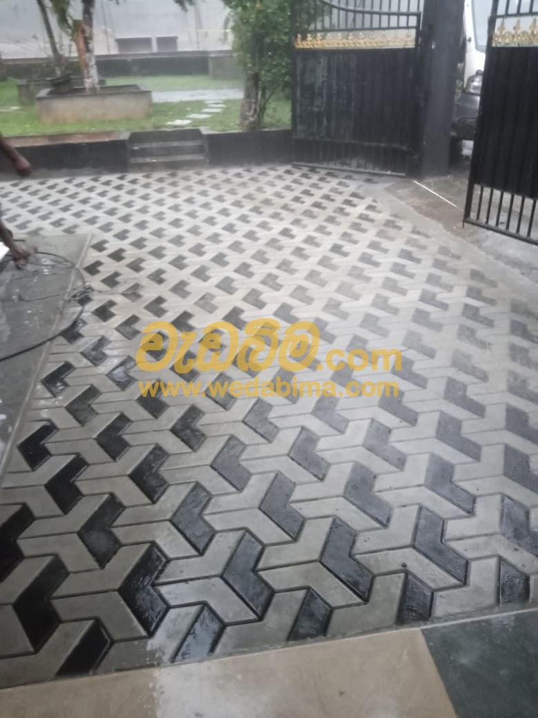 Interlock installation Price in Weliweriya