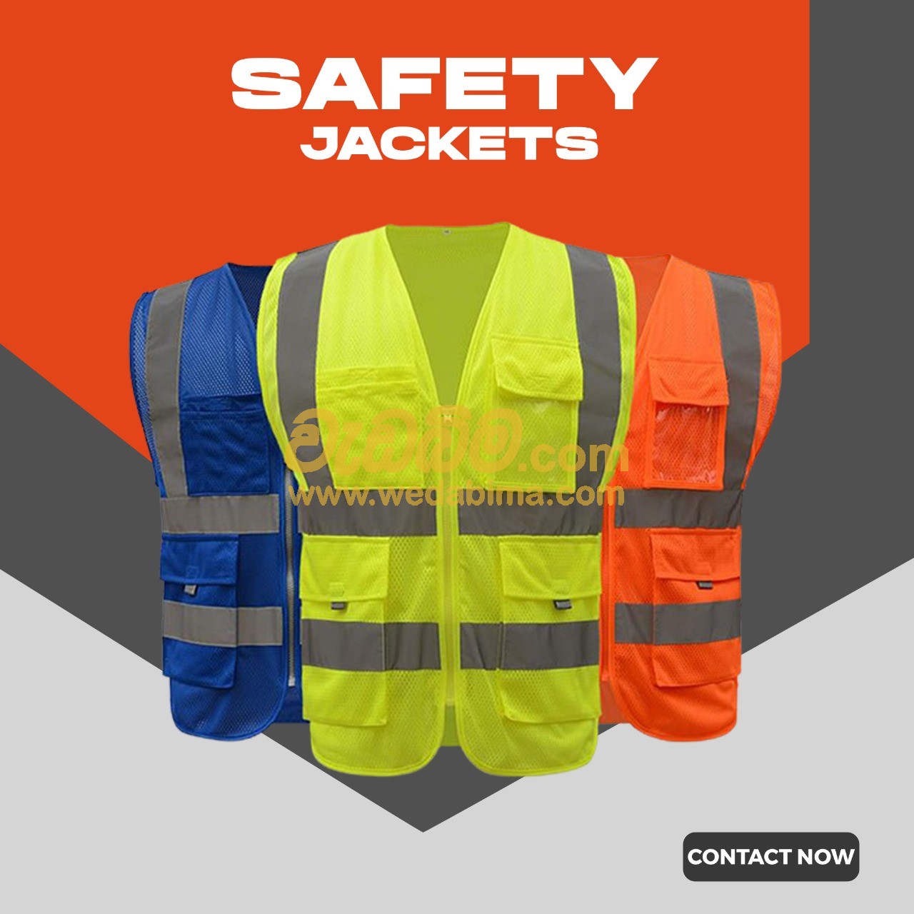 Cover image for Safety Jackets Price Maharagama