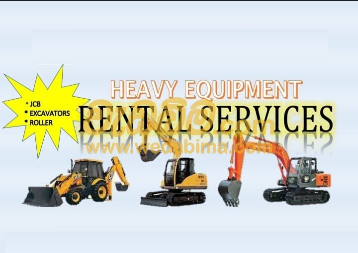 Cover image for Heavy Machinery for rent in Nuwara eliya