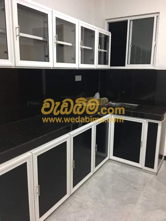 Cover image for aluminium kitchen cabinet manufacturers Moratuwa