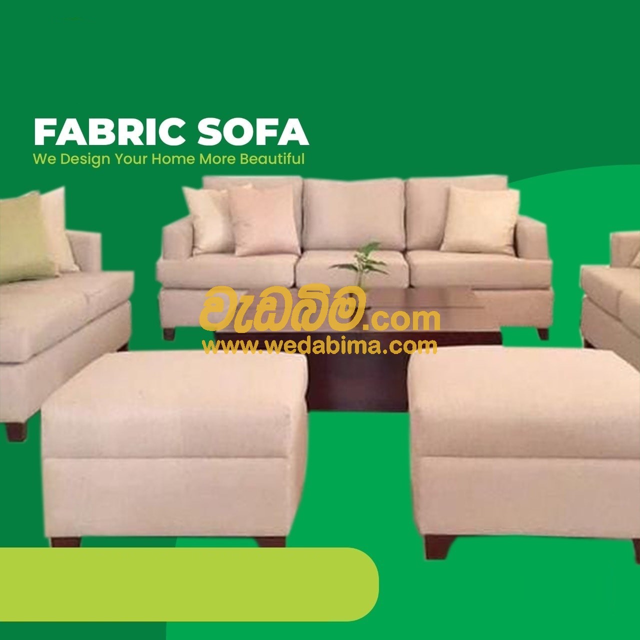 Cover image for Fabric Sofa