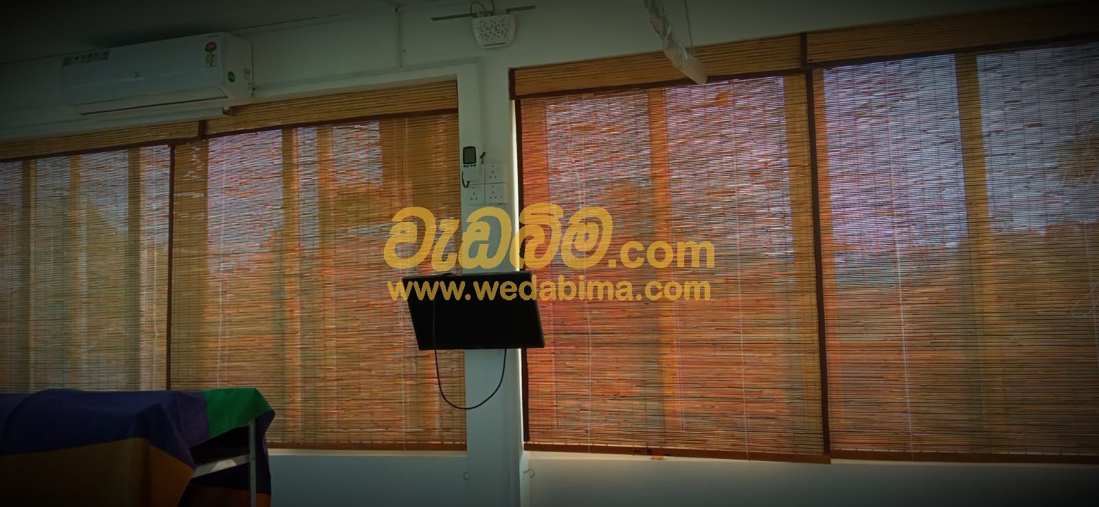Indoor Bamboo Roller Blinds horana