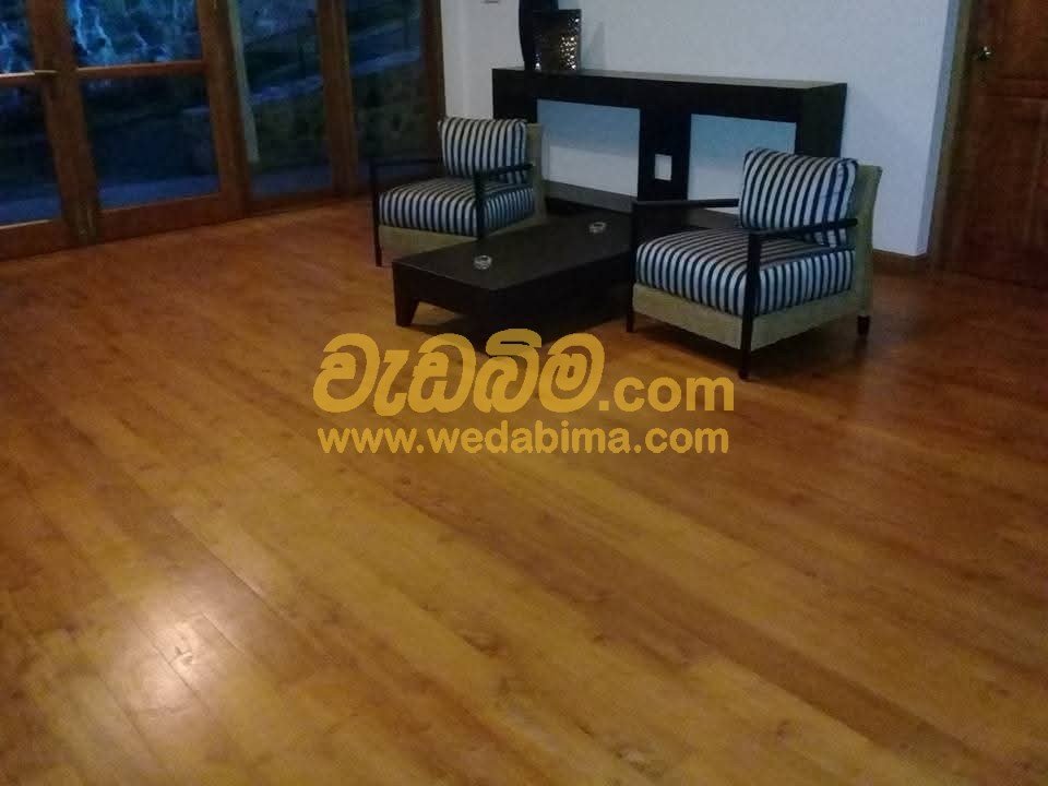 Wooden Floor Design at Digana Victoria Club