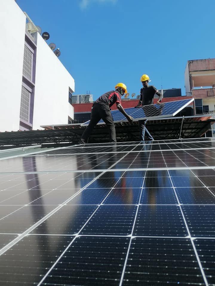 Industrial solar solutions in colombo