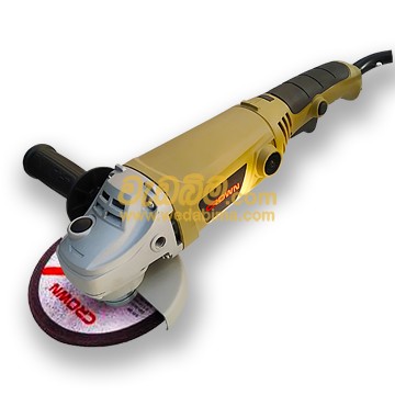 Cover image for CROWN Angle Grinder 860W 4 1/2" (Long Arm)
