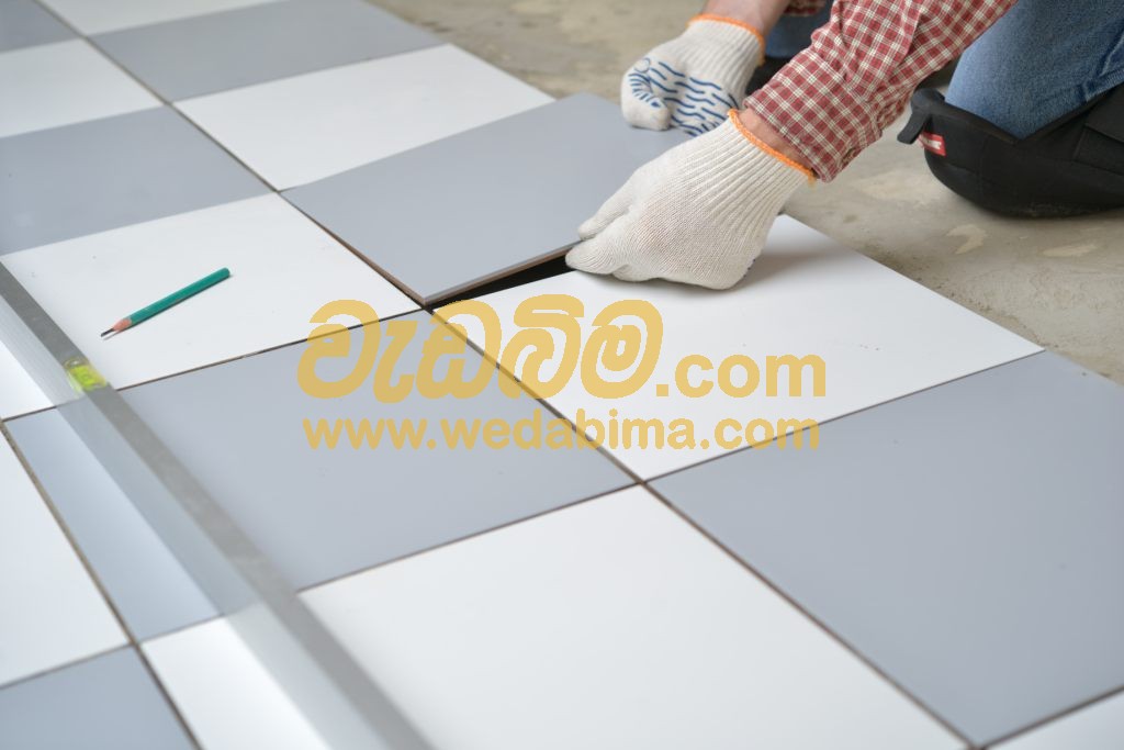 Cover image for Tiling Work In Construction