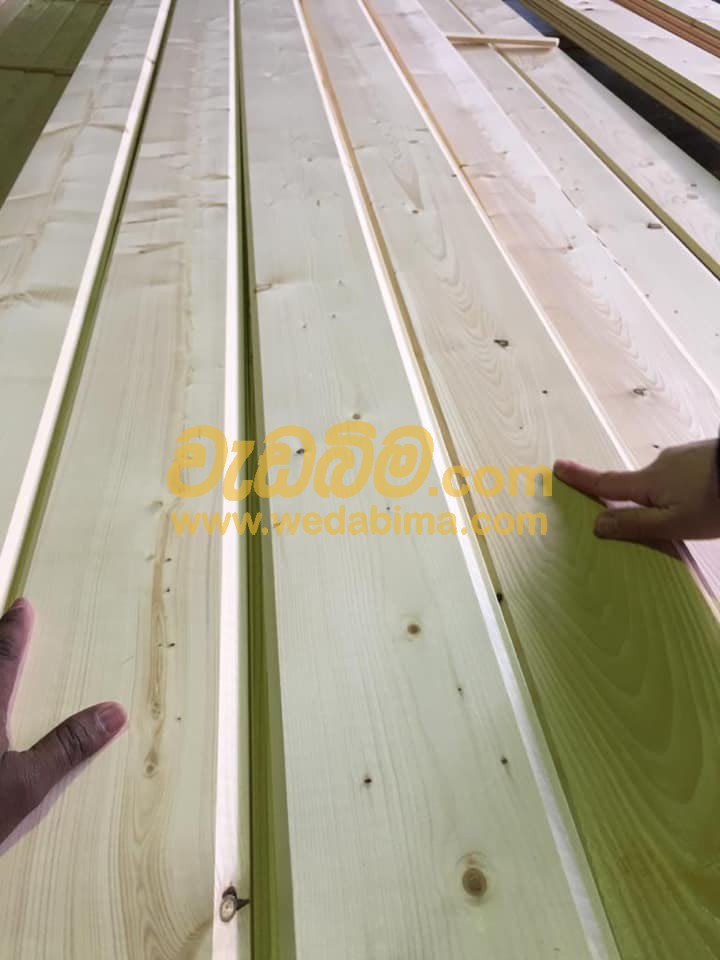 Pine Wood for Ceiling - Kurunegala