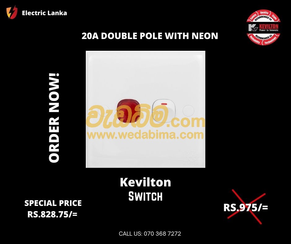 Cover image for 20A Double Pole with Neon - Rathnapura