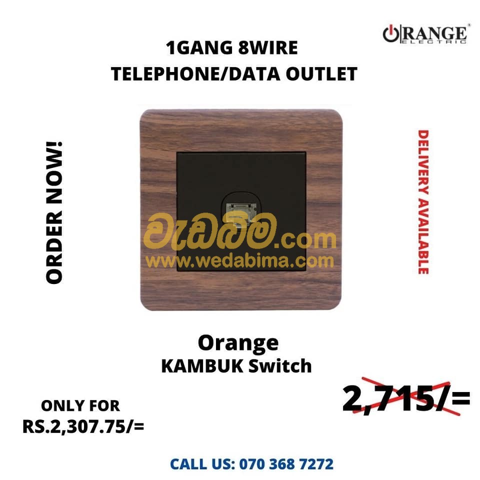 Cover image for Telephone Data Outlet Orange - Rathnapura