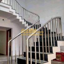 Cover image for stainless steel stair railing