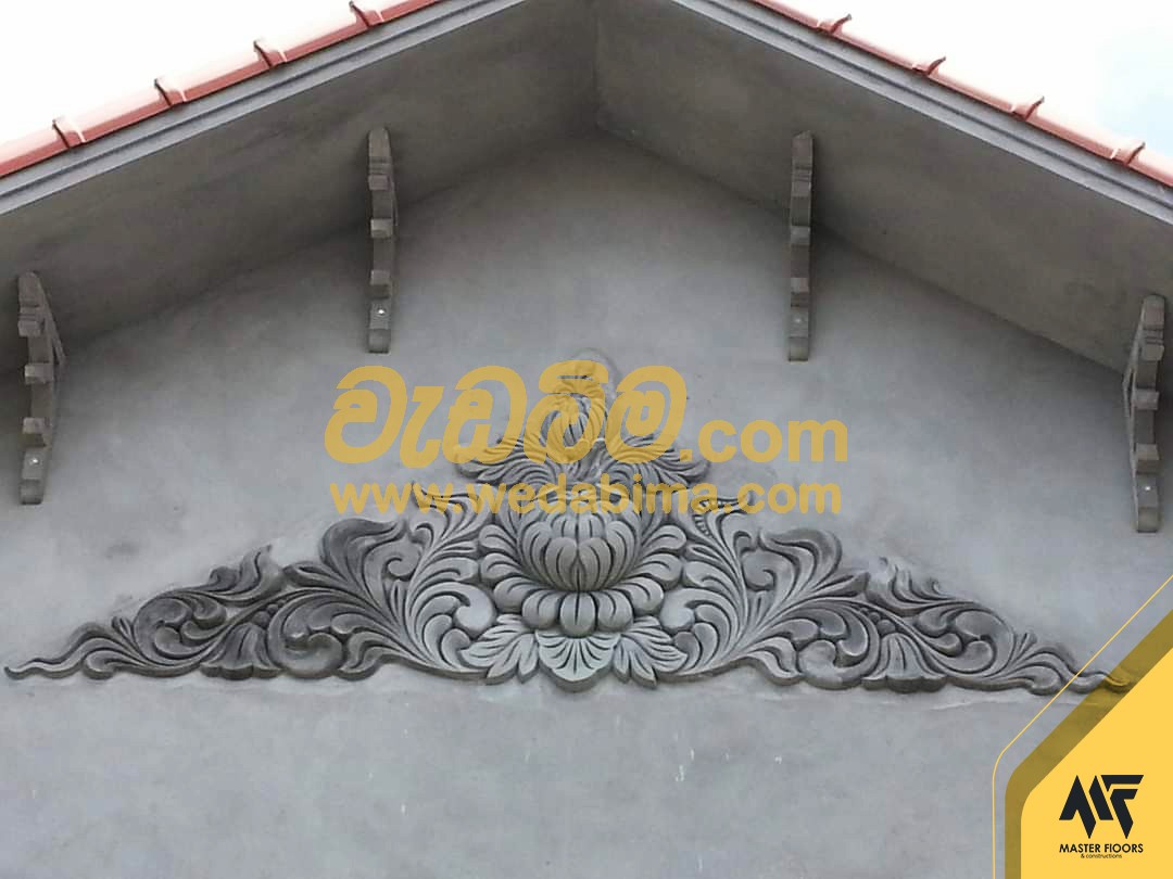 cement moulding work price in Wellampitiya