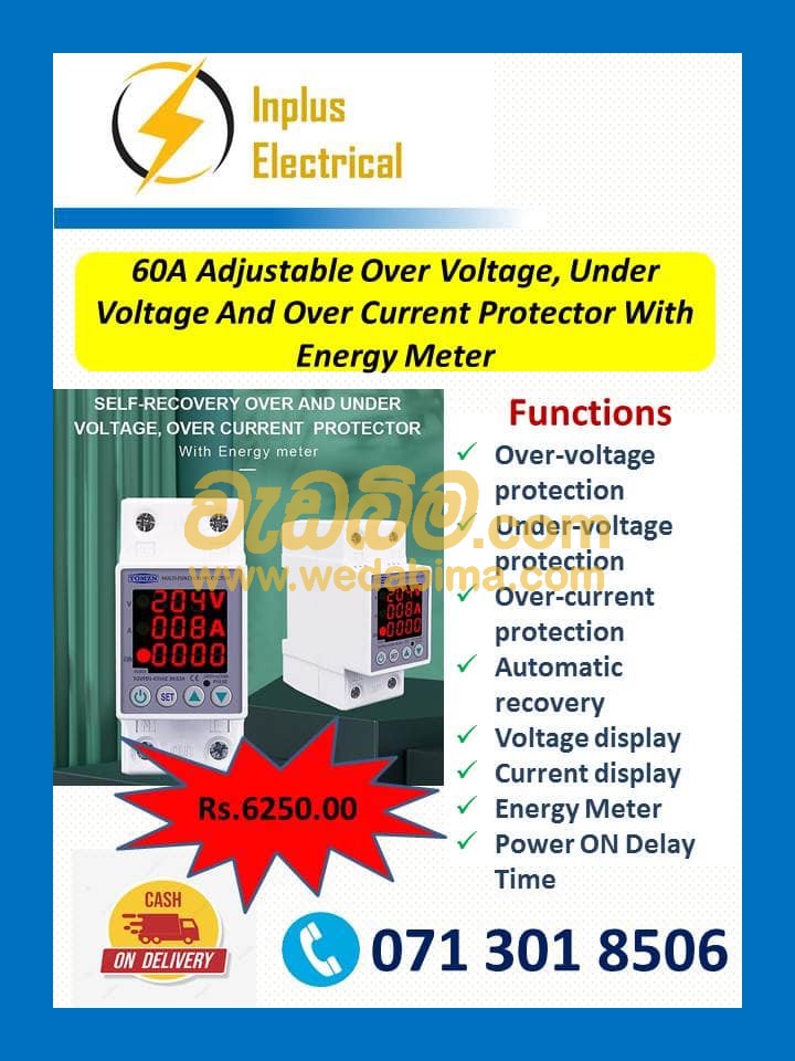 Cover image for 63A V-Protector with energy Meter