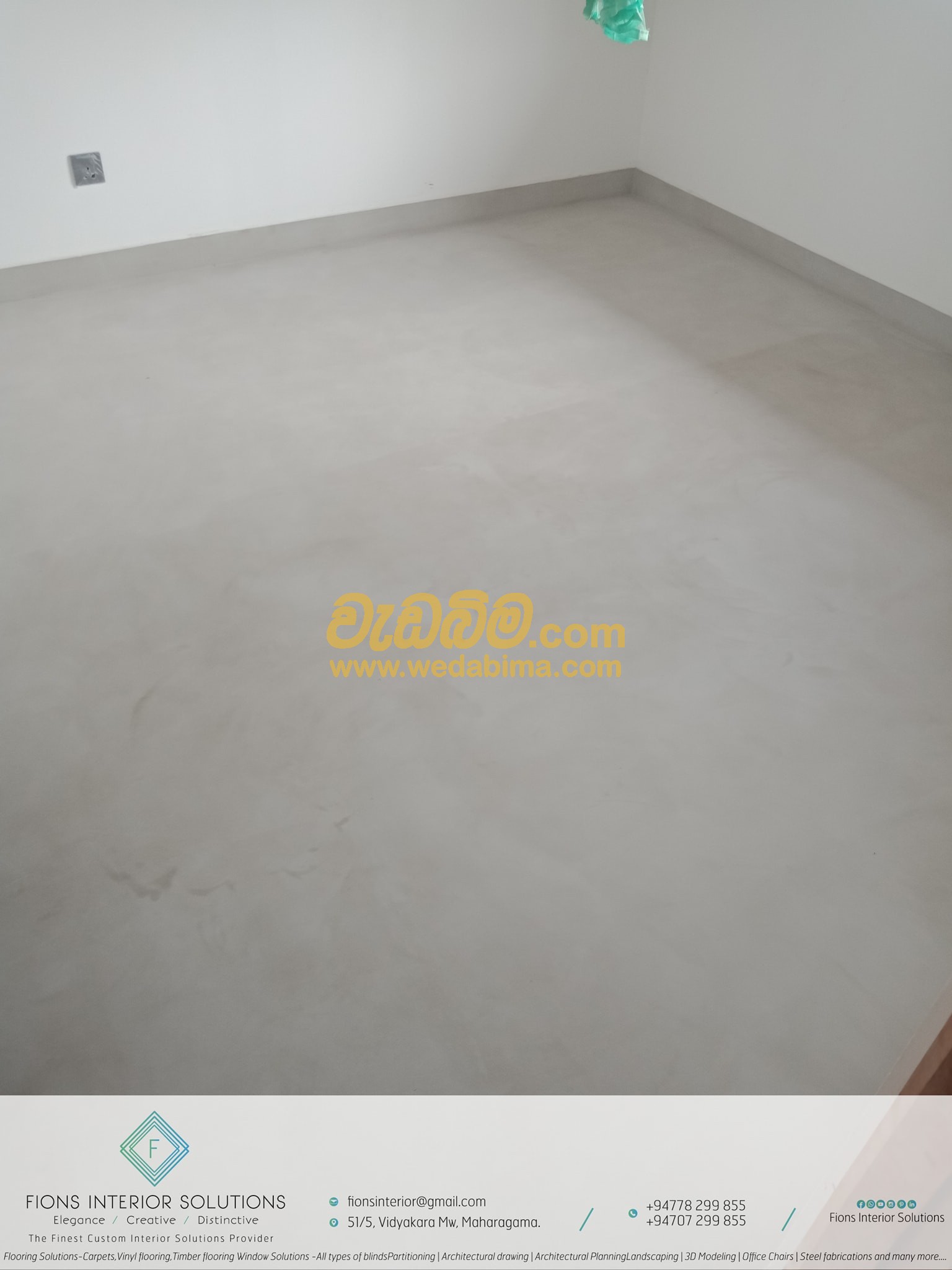 titanium floor design price in sri lanka