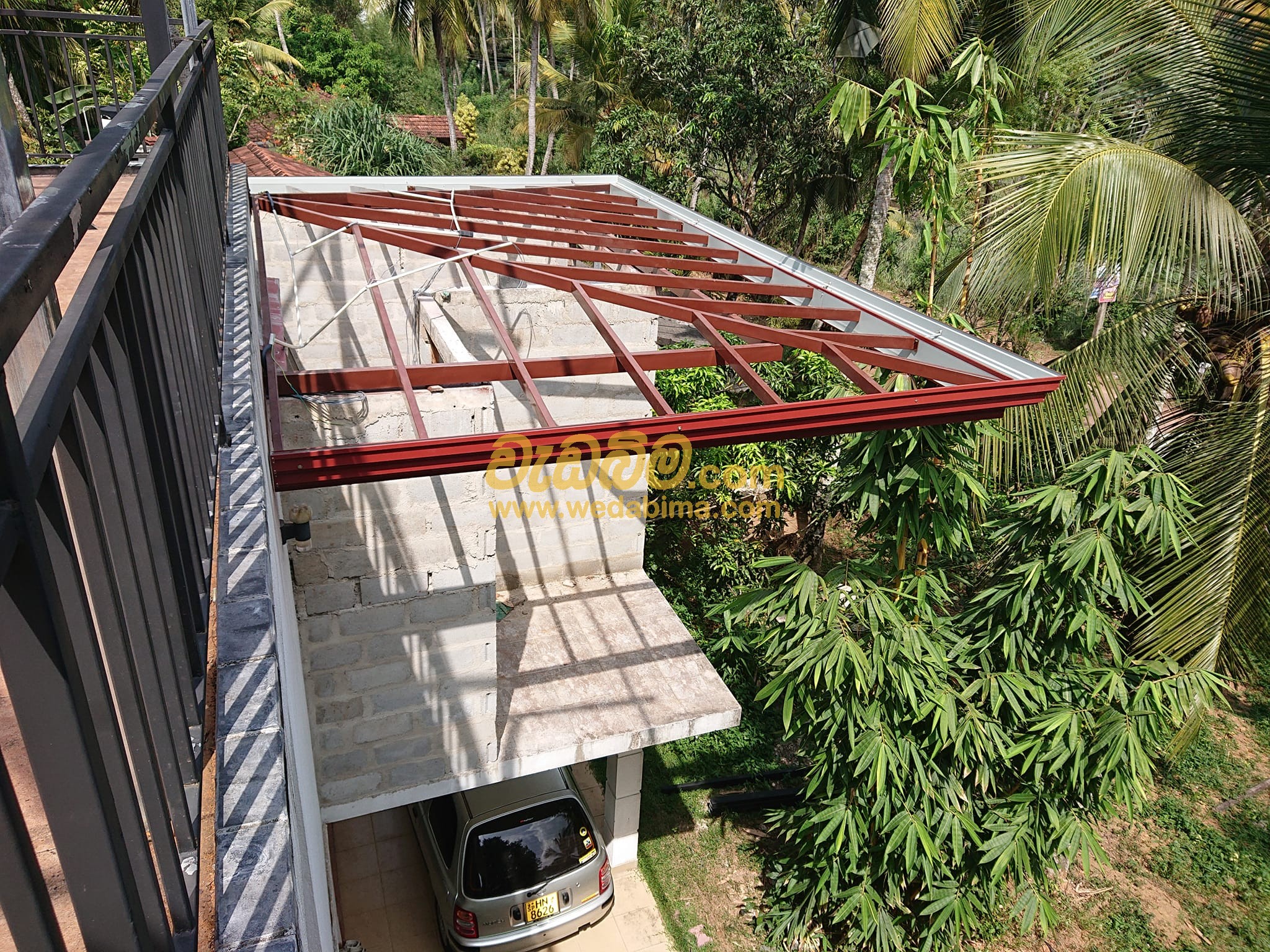 steel roofing work price in sri lanka